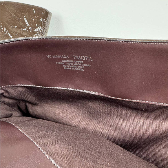 Vince Camuto Minnada Wide-Calf Over-The-Knee Boot in Root Beer Size 7 - Picture 11 of 12